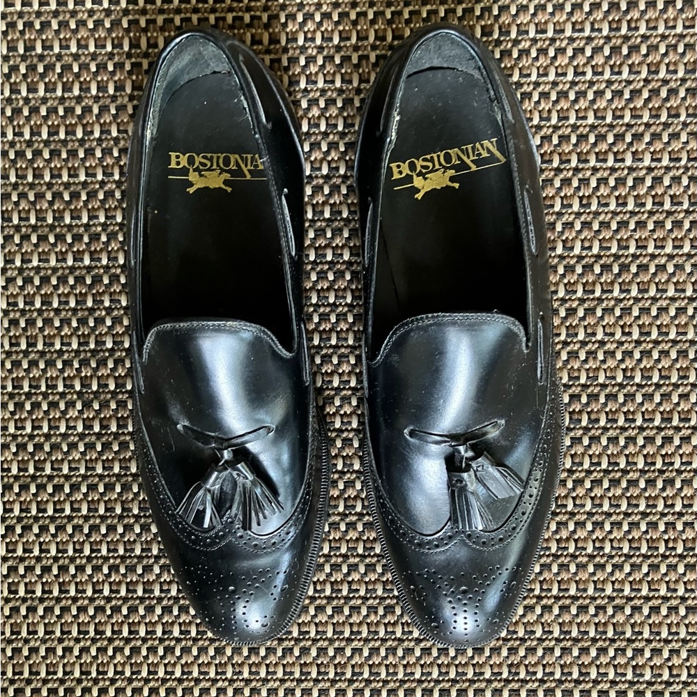 Men’s Bostonian black loafer